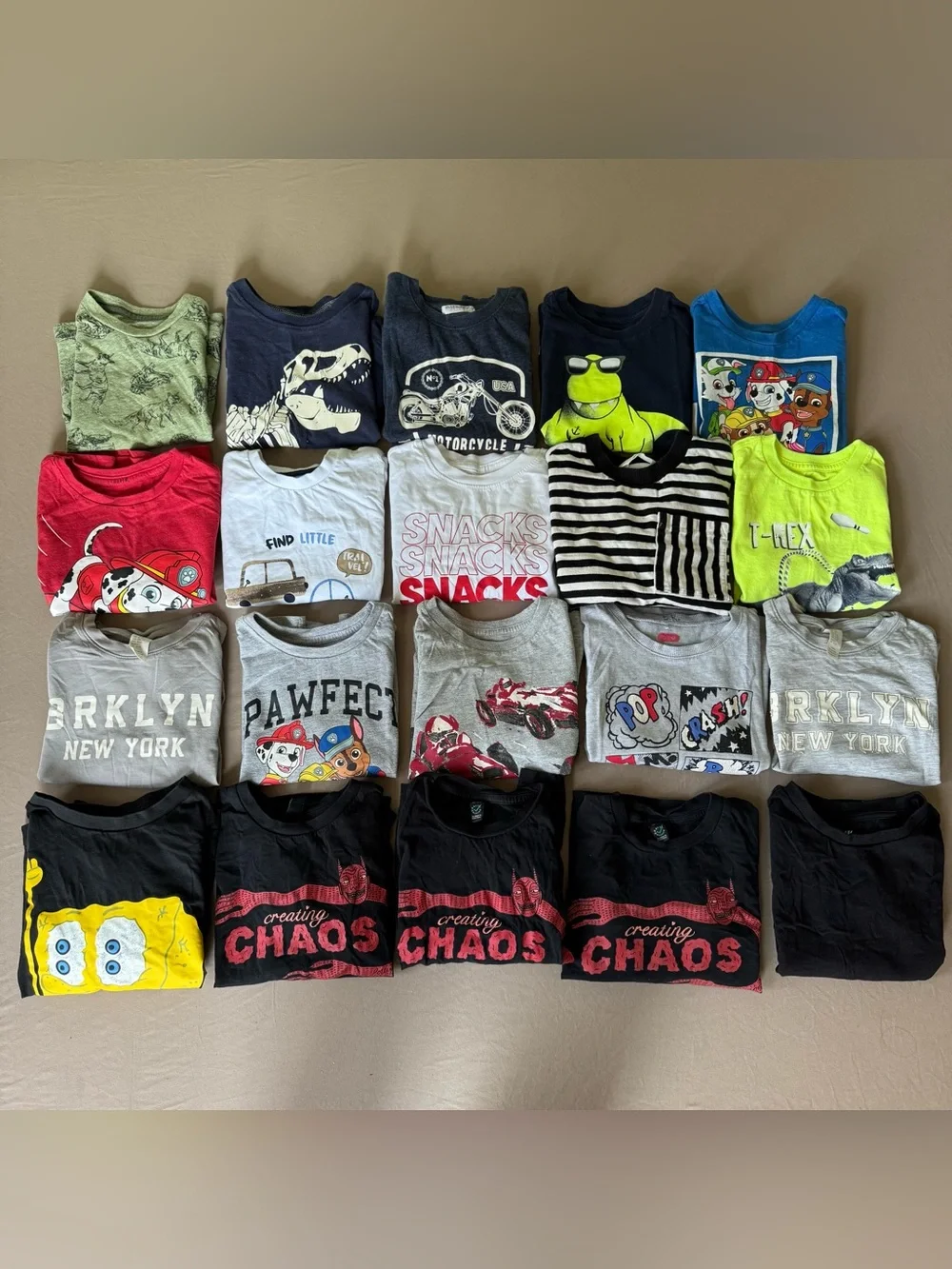 Toddler Boys Short Sleeve T-Shirt Bundle